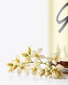 Glass Jar with Buckwheat Honey Mockup