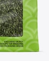 Paper Pouch w/ Dry Green Tea Mockup