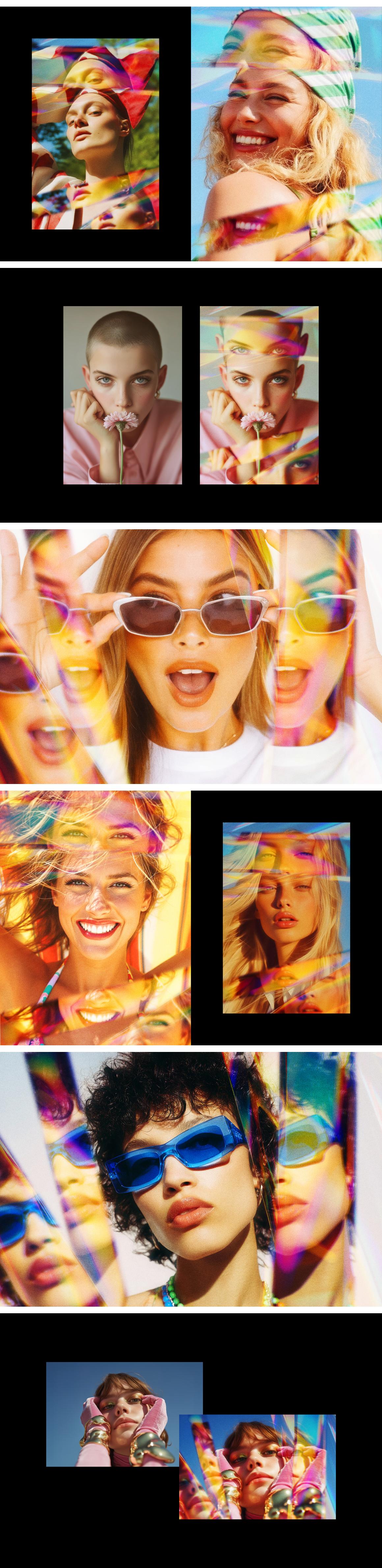 Prismatic Photo Effect