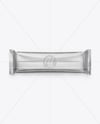 Matte Metallic Snack Package Mockup