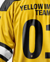 Man Wearing Full Ice Hockey Kit Mockup