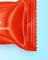 Glossy Snack Package Mockup