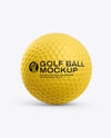 Golf Ball Mockup