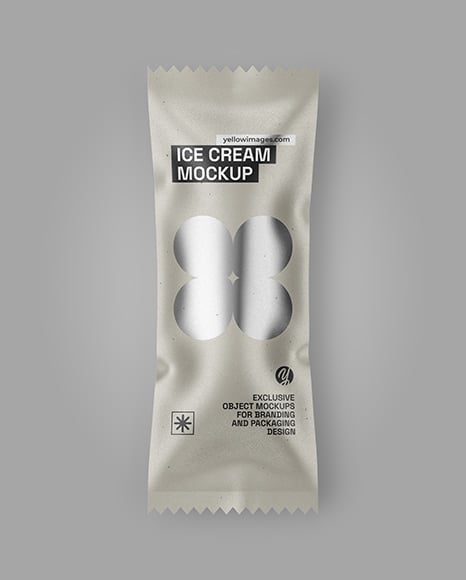 Kraft Ice Cream Package Mockup