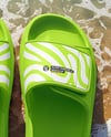 Velcro Slide Sandals on the Beach Mockup