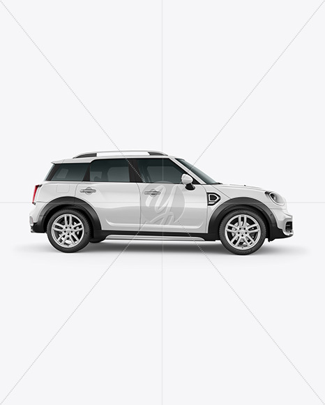 Hatchback Mockup - Side View
