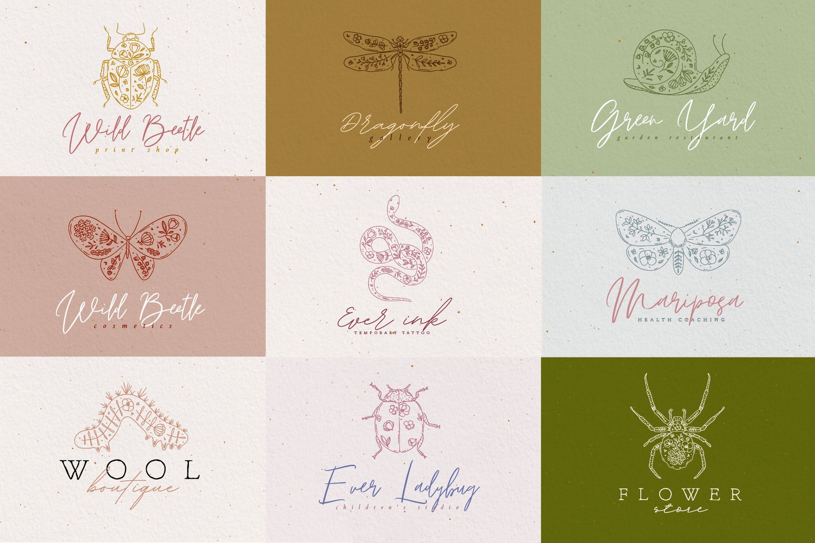 Beetles Floral
