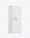 Paper Box Mockup – Half Side View