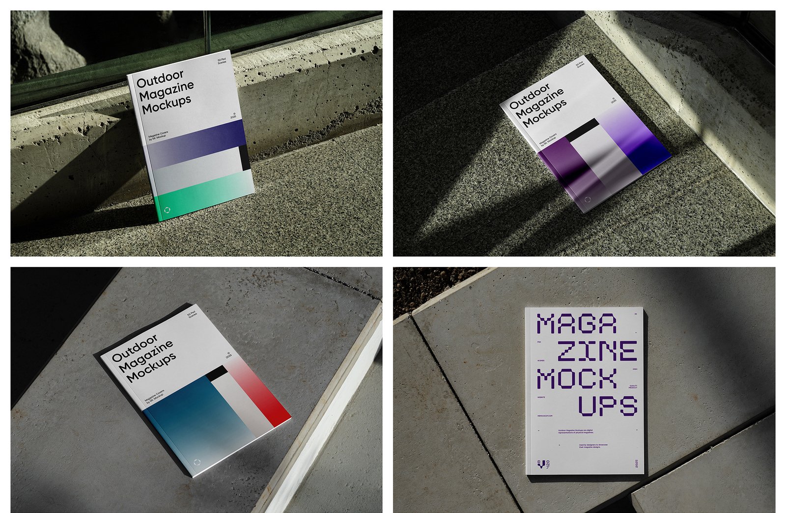 Outdoor Magazine Mockups