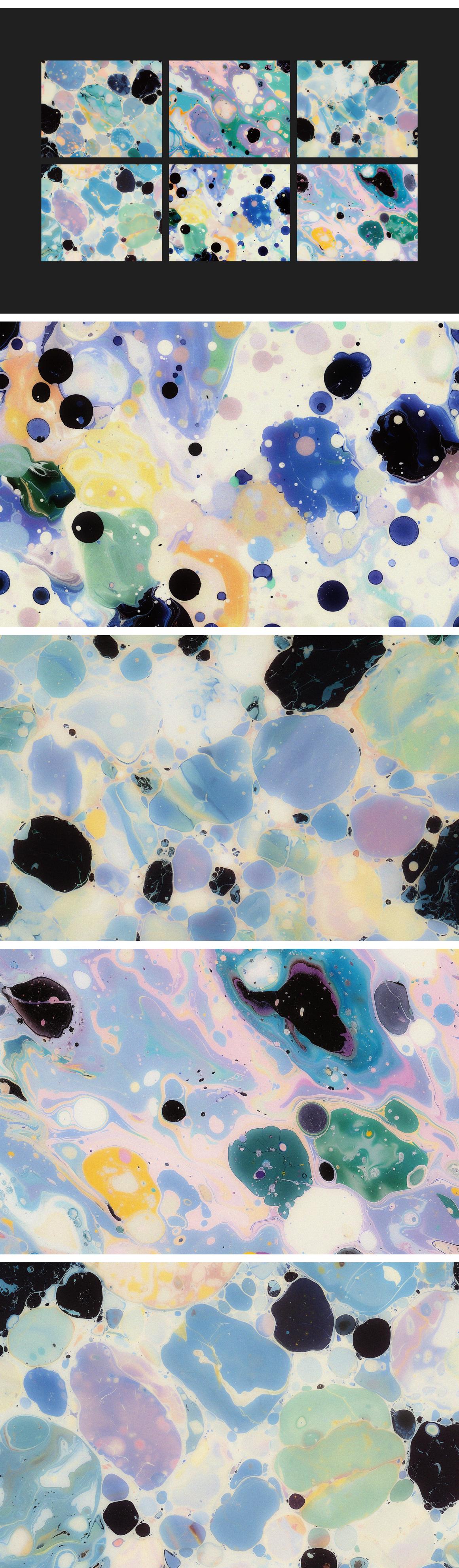 Oil &amp; Water: Abstract Backgrounds