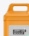 Matte Jerry Can Mockup