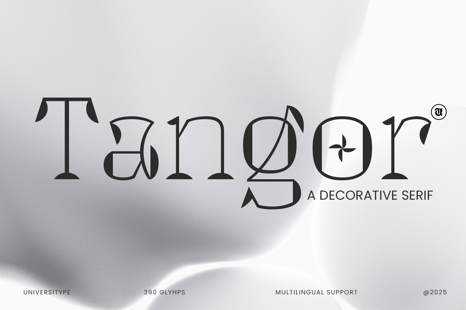 UT Tangor – A Distinctive Decorative Serif