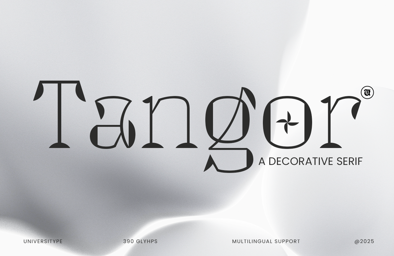 UT Tangor – A Distinctive Decorative Serif