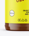 Jar With Chocolate Peanut Butter Mockup