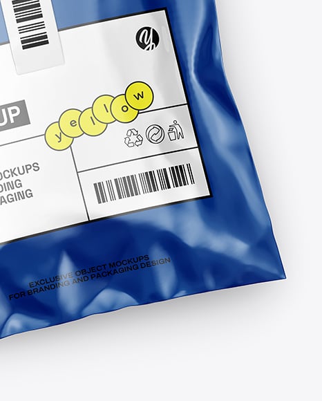 Glossy Mailing Bags Mockup