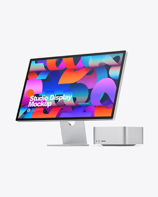 Desktop psd mockup