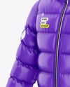Glossy Down Jacket Mockup
