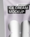Glossy Ice Cream Package Mockup