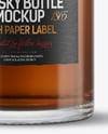 Whiskey Bottle Mockup
