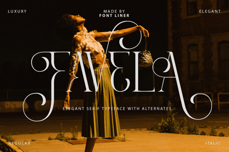 Favela Font - Magazine font