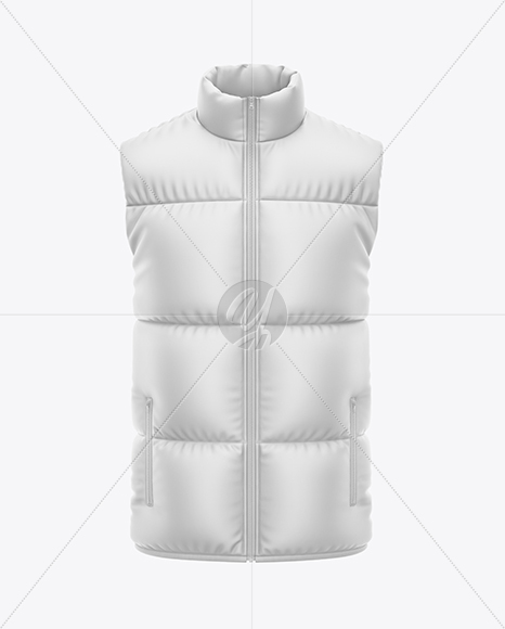 Down Vest Mockup