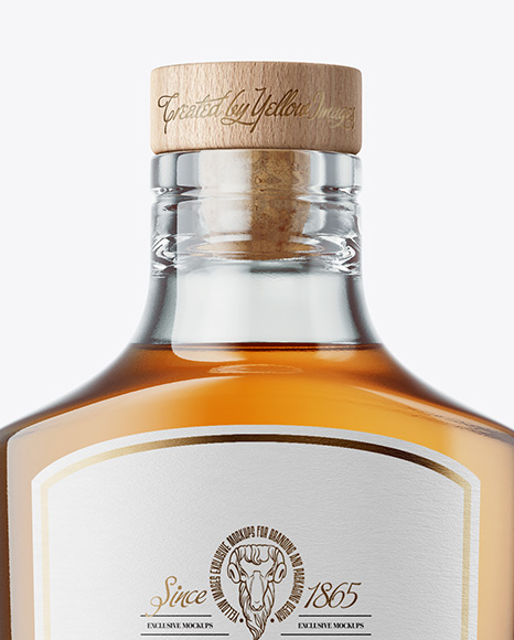 Whiskey Bottle Mockup
