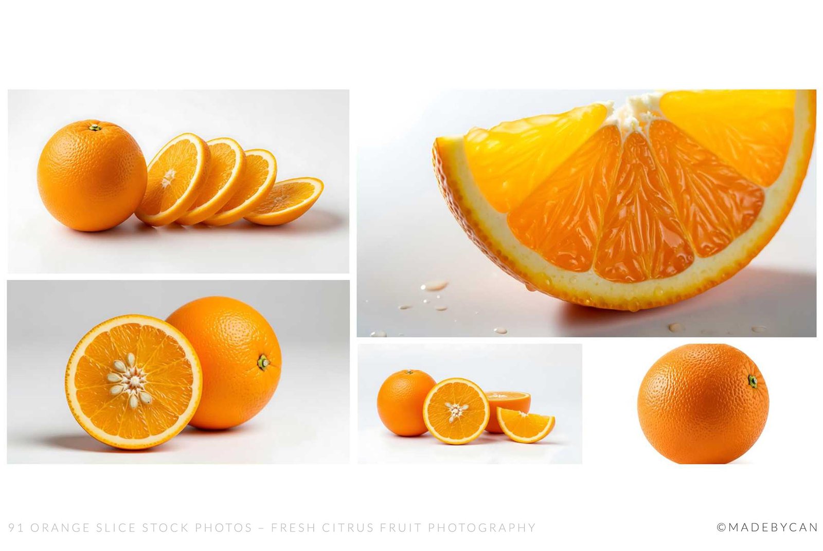91 Orange Slice Stock Photos – Fresh Citrus Fruit Photography