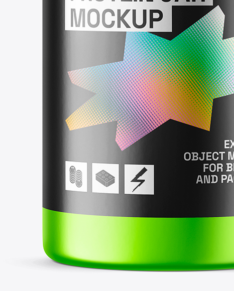 Metallic Protein Jar