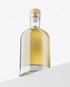 Golden Tequila Bottle Mockup