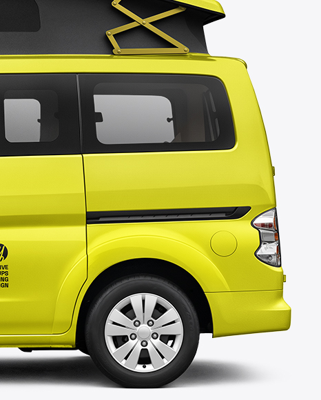Camper Van Mockup - Side View