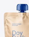 Kraft Paper Doy Pack Mockup