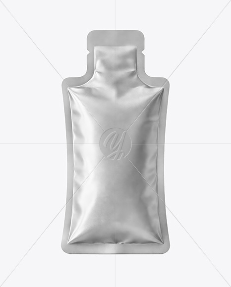 Metallic Sachet Mockup