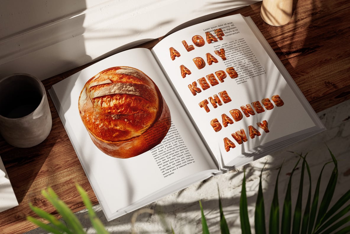 Crispy Bread Font