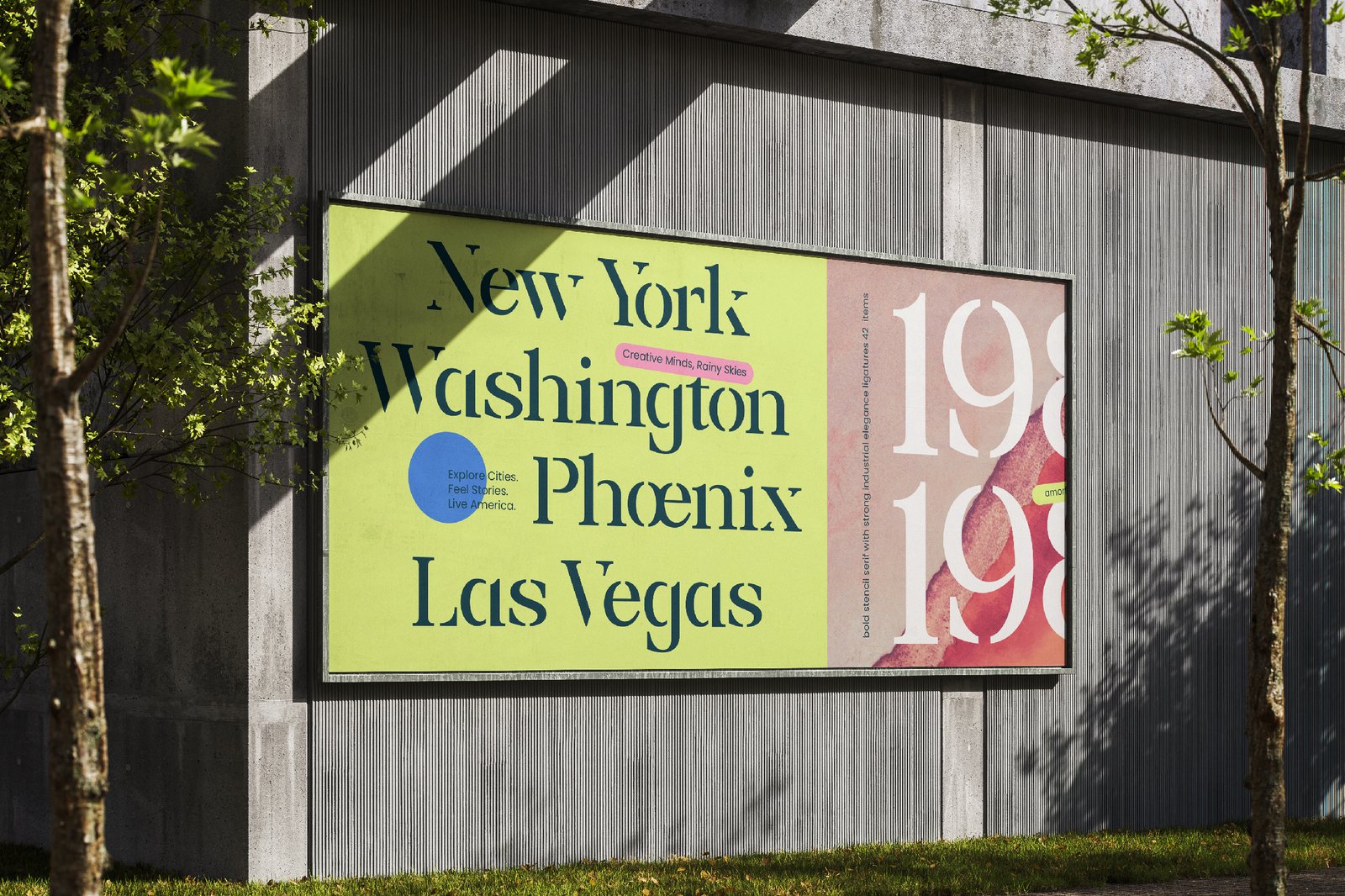 Prodes Bold Stencil Serif