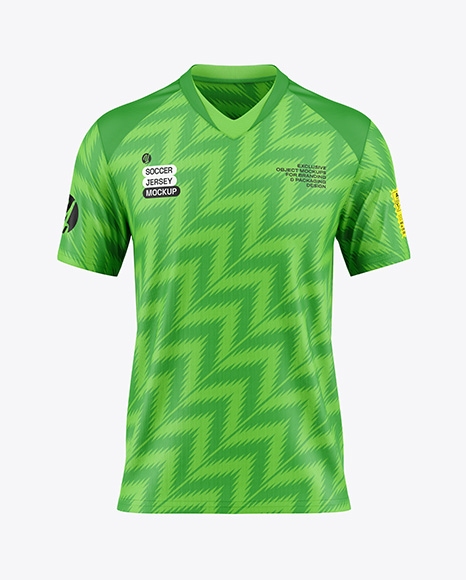 Soccer Jersey Mockup - Front View