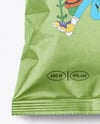 Kraft Paper Snack Package Mockup