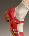 Mary Janes with Socks on Woman's Legs Mockup