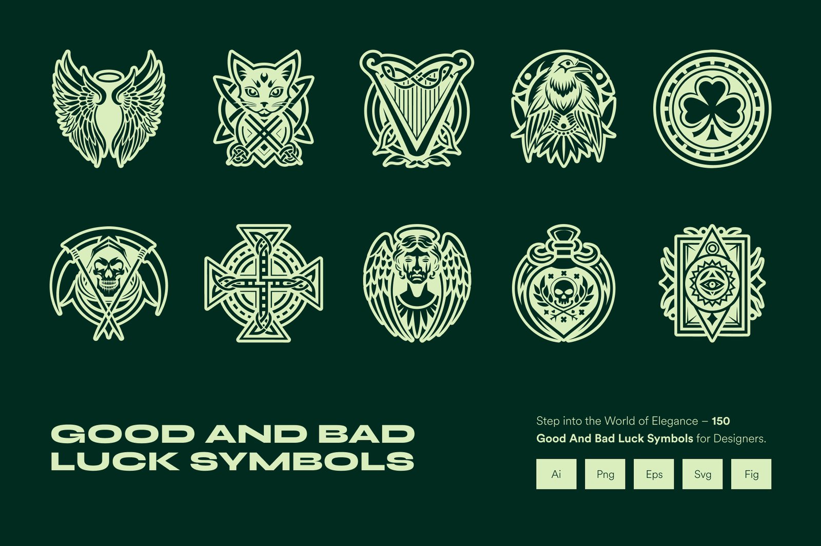 Good and Bad Luck Symbols