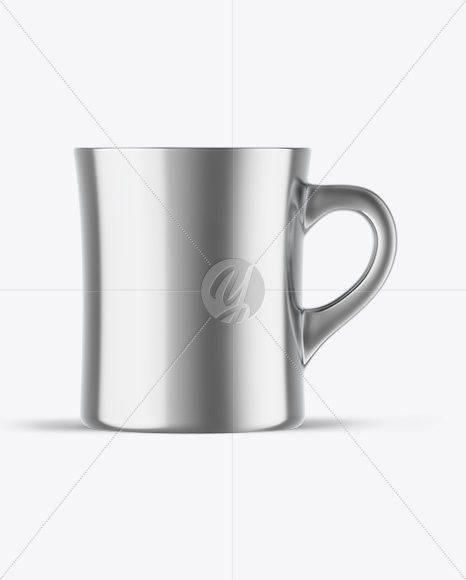 Metallic Mug Mockup