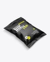 Matte Snack Pack Mockup - Half Side View