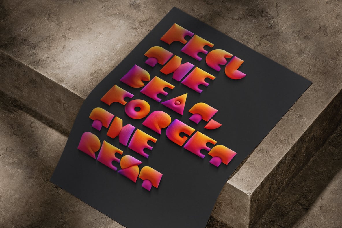 Inflatype Font