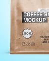 Kraft Coffee Package Mockup