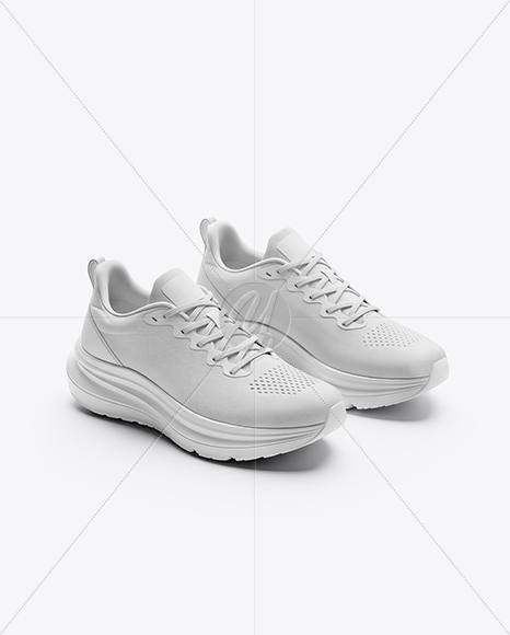 Pair of Running Shoes Mockup