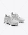 Pair of Running Shoes Mockup