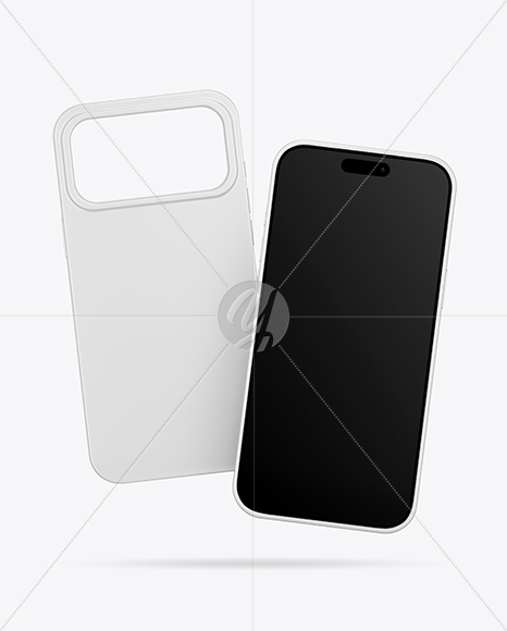 iPhone 17 Pro with Phone Case Mockup