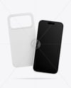 iPhone 17 Pro with Phone Case Mockup
