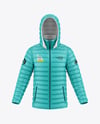 Glossy Down Jacket Mockup