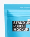 Matte Stand-Up Pouch Mockup