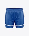 Men's Double-Layer Shorts Mockup - Front View