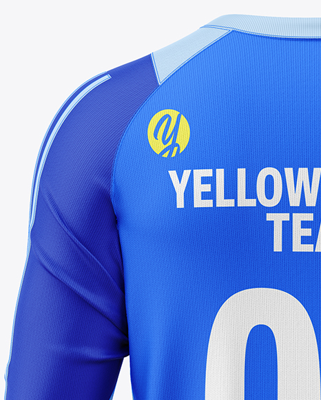 Training Long Sleeve Kit Mockup – Back View